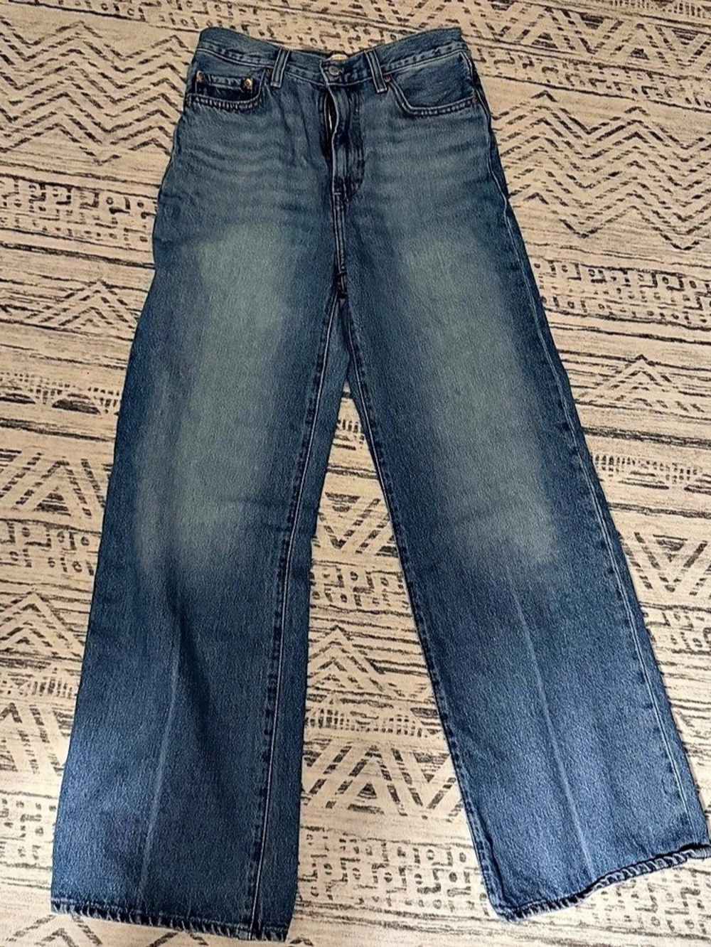 Levi's Ribcage Wide Leg Women's Wide Leg Jeans Waist 28 Brand New